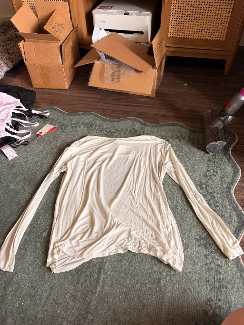 Lululemon Twist-Back Relaxed-Fit Long-Sleeve Shirt - Size 8